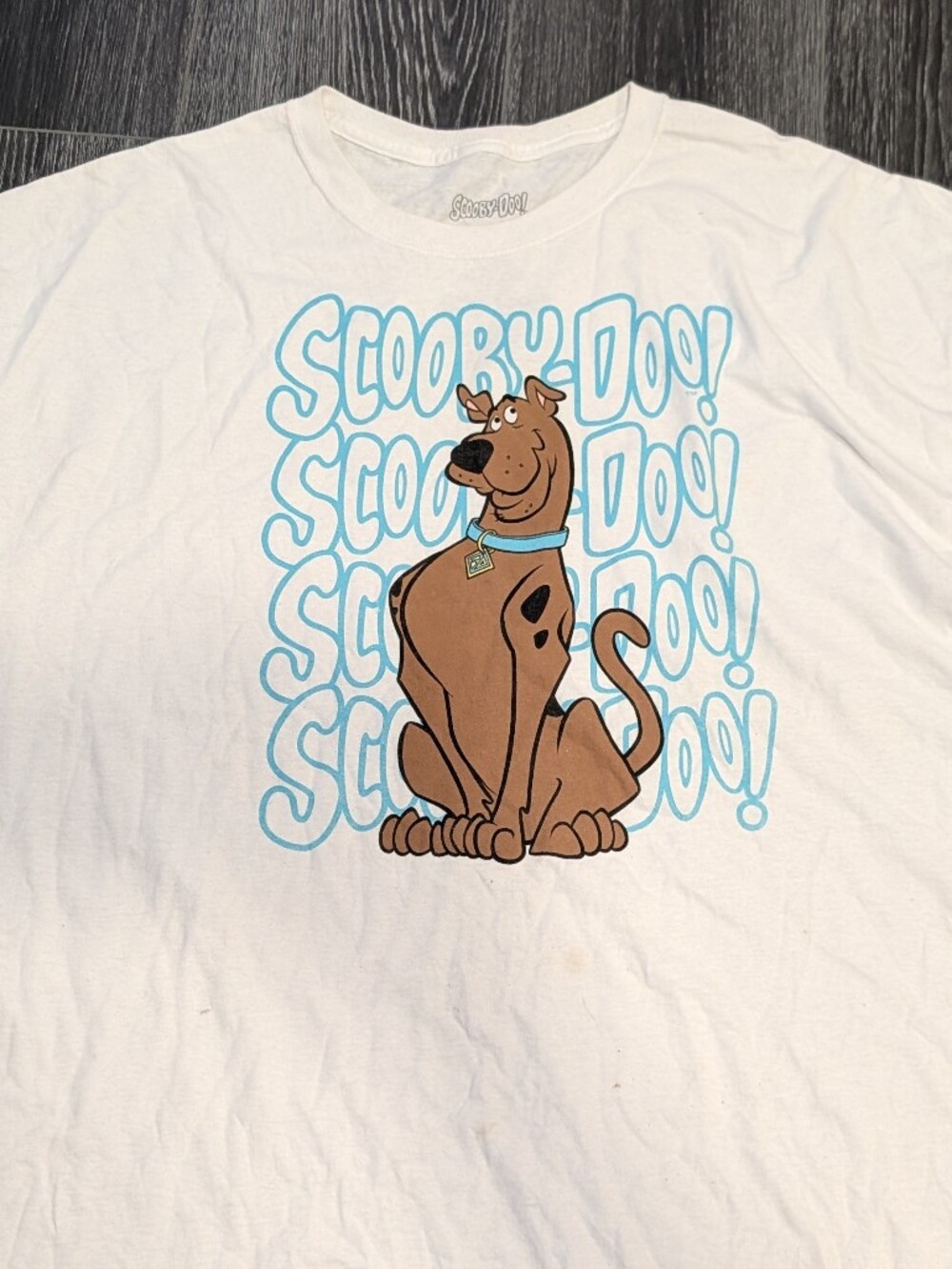 Scooby-Doo White Graphic Swim Tee - Men's Casual Beach Shirt